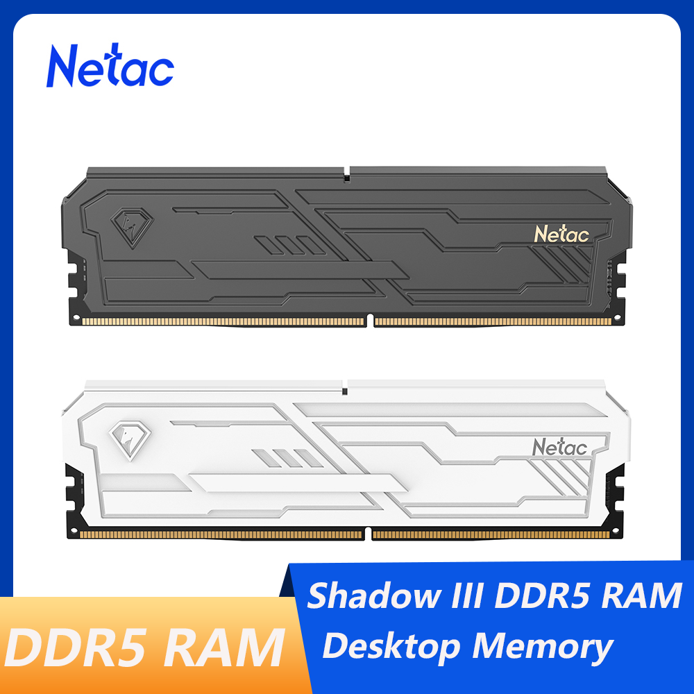 Ddr5 4800Mhz - Mémoire RAM Netac DDR5 32GB (16Gx2)