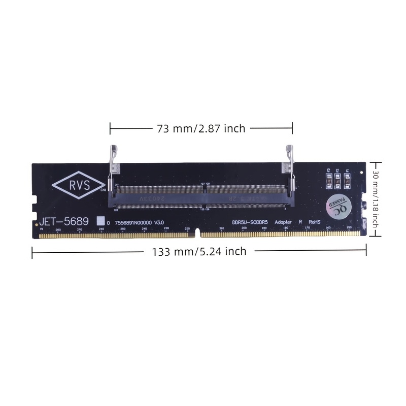 Carte adaptateur de mémoire TI - Ddr5 Laptop Ram avis et prix