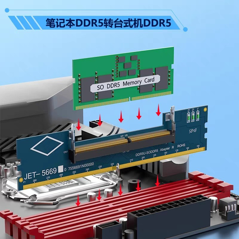 Carte adaptateur DDR3 DDR4 DDR - Ddr5 Ram avis et prix